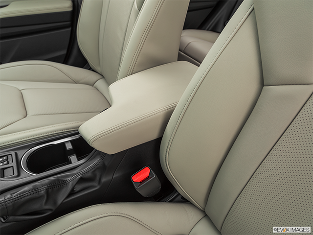 2023 Subaru Impreza | Front center console with closed lid, from driver’s side looking down