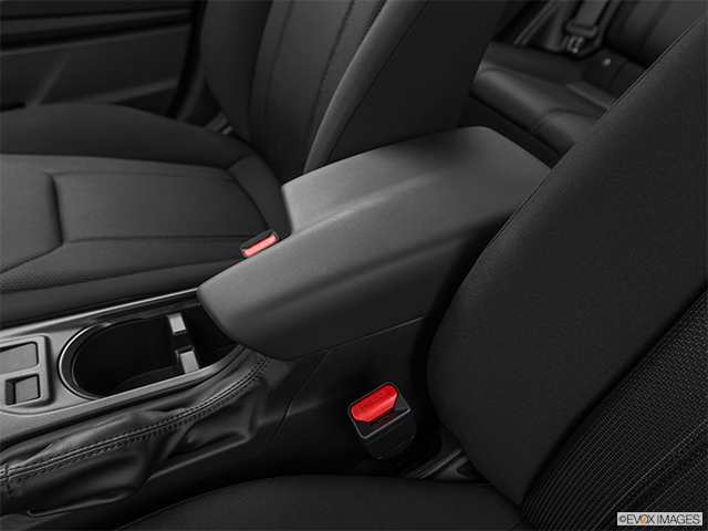 2024 Subaru Impreza | Front center console with closed lid, from driver’s side looking down