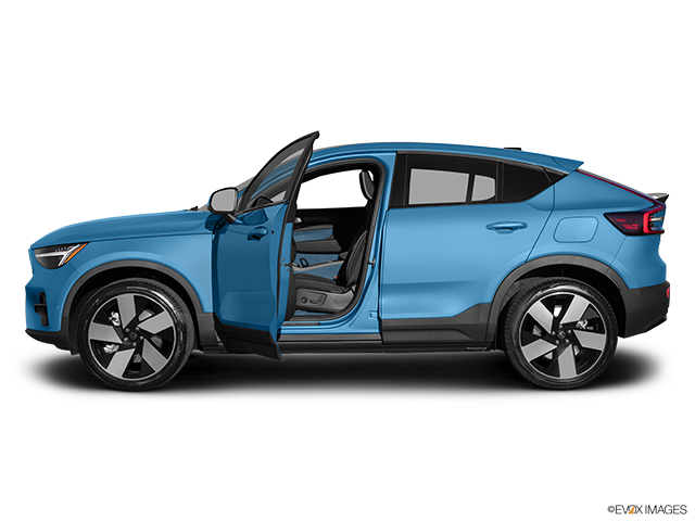2023 Volvo C40 | Driver's side profile with drivers side door open