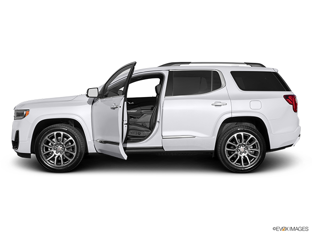 2024 GMC Acadia | Driver's side profile with drivers side door open