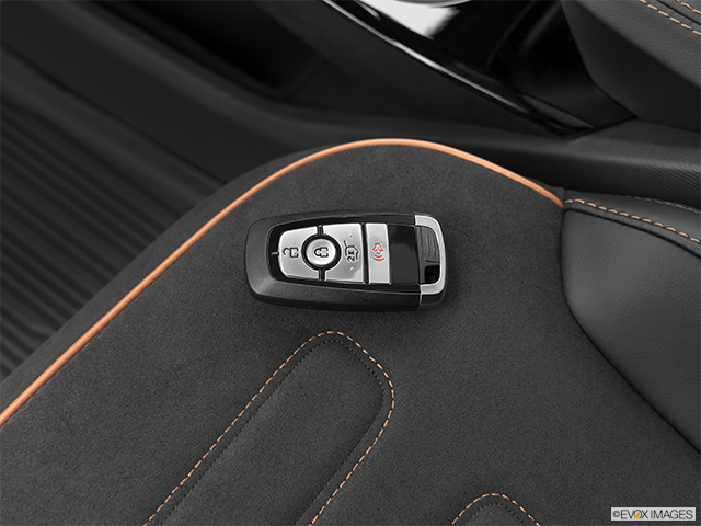 2023 Ford Mustang Mach-E | Key fob on driver’s seat