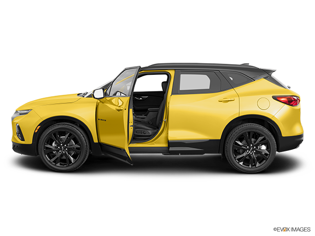 2022 Chevrolet Blazer | Driver's side profile with drivers side door open