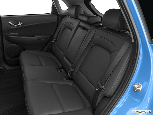 2022 Hyundai KONA electric | Rear seats from Drivers Side