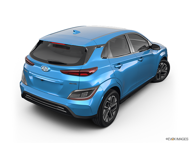 2022 Hyundai KONA electric | Rear 3/4 angle view