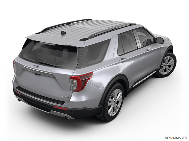 2022 Ford Explorer | Rear 3/4 angle view
