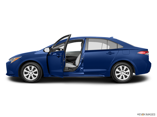 2022 Toyota Corolla | Driver's side profile with drivers side door open