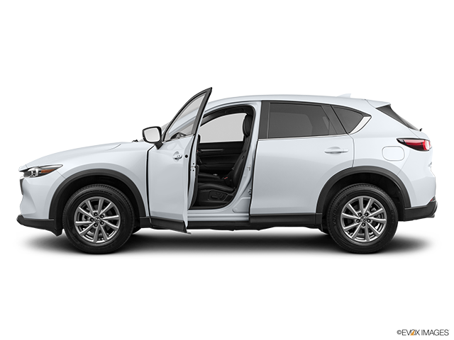 2024 Mazda CX-5 | Driver's side profile with drivers side door open