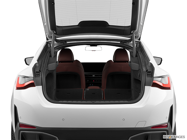 2024 BMW i4 | Hatchback & SUV rear angle