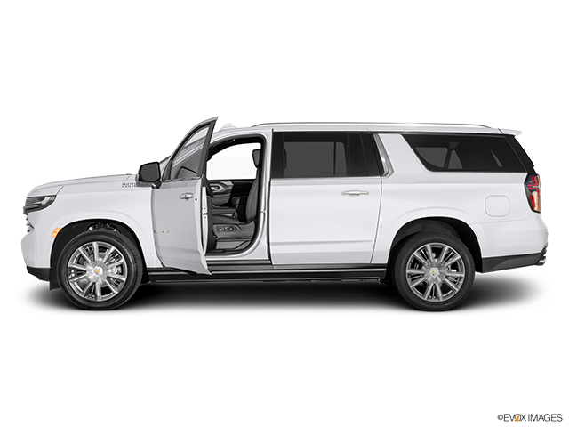 2023 Chevrolet Suburban | Driver's side profile with drivers side door open