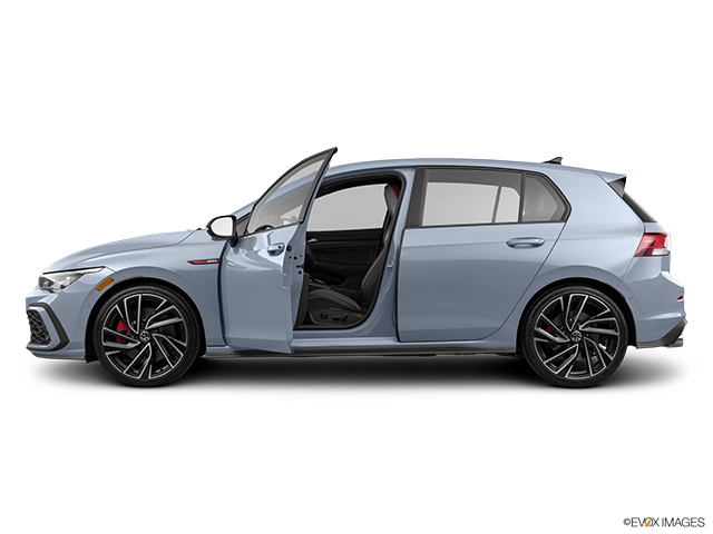 2024 Volkswagen Golf GTI | Driver's side profile with drivers side door open