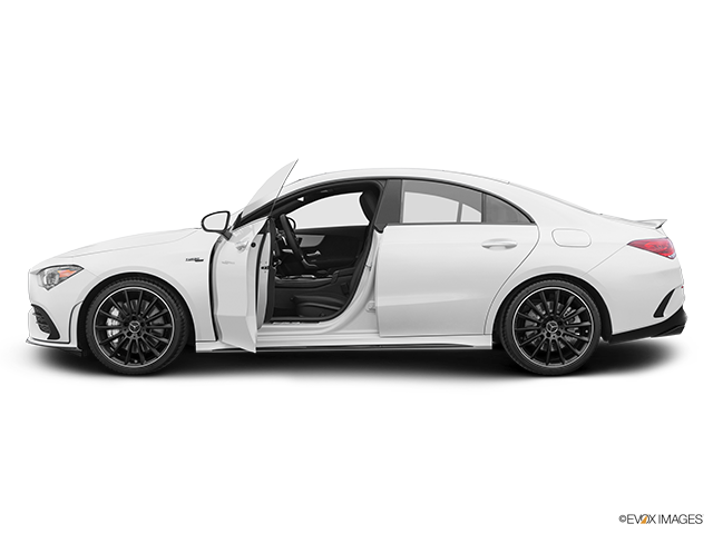2025 Mercedes-Benz CLA | Driver's side profile with drivers side door open