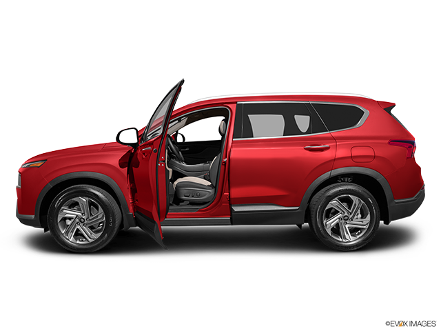 2023 Hyundai Santa Fe | Driver's side profile with drivers side door open