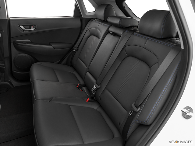 2023 Hyundai KONA electric | Rear seats from Drivers Side