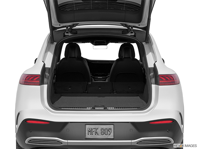 2023 Mercedes-Benz EQS SUV | Hatchback & SUV rear angle