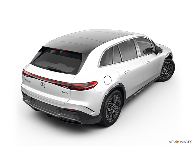 2023 Mercedes-Benz EQS SUV | Rear 3/4 angle view