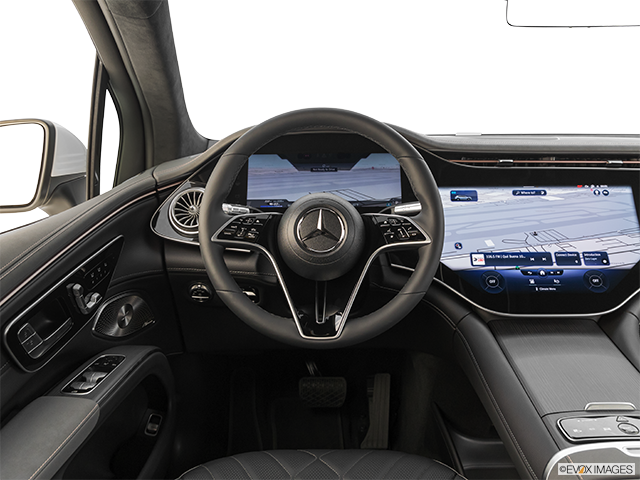 2023 Mercedes-Benz EQS SUV | Steering wheel/Center Console