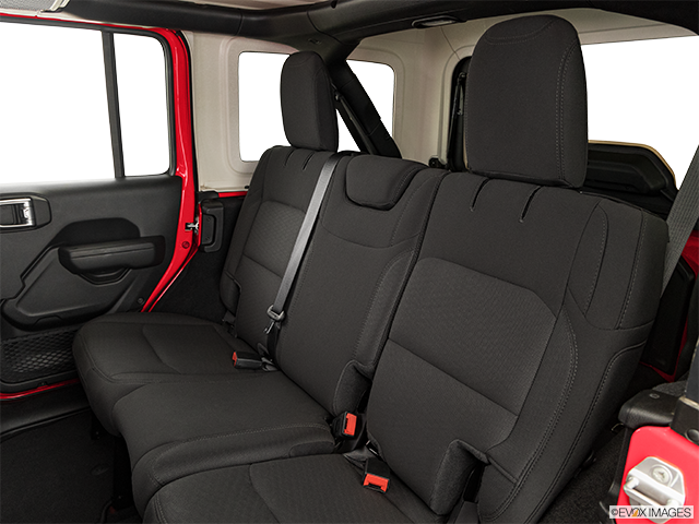 2024 Jeep Wrangler 4-Door | Rear seats from Drivers Side