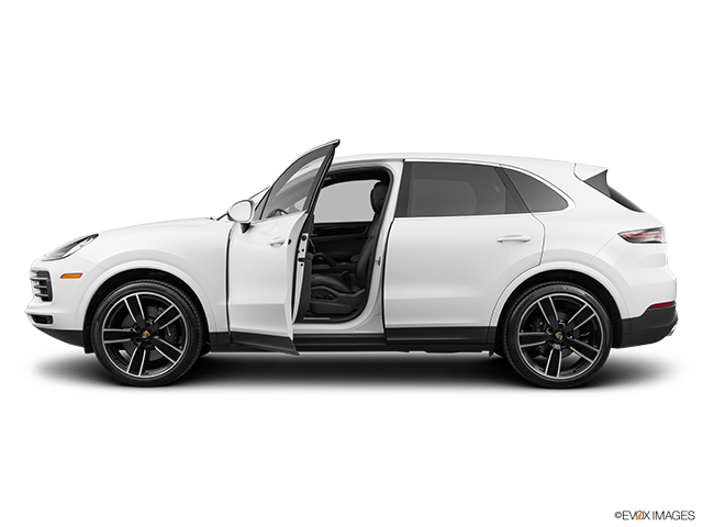2024 Porsche Cayenne | Driver's side profile with drivers side door open
