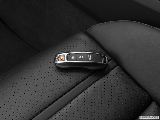2024 Porsche Cayenne | Key fob on driver’s seat