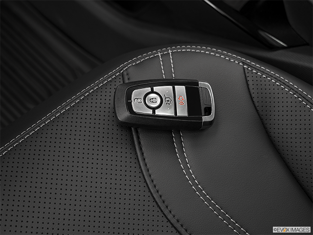 2023 Ford Mustang Mach-E | Key fob on driver’s seat