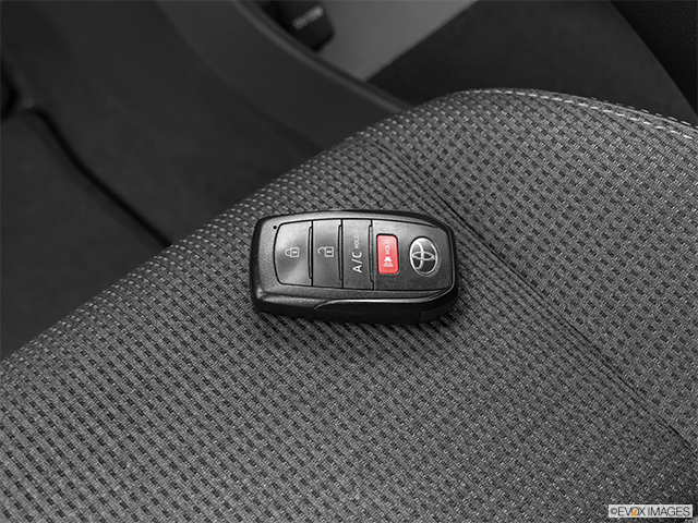 2024 Toyota bZ4X | Key fob on driver’s seat