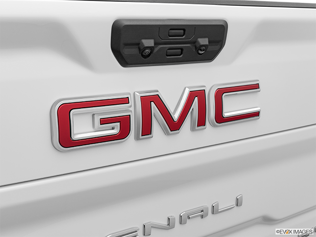2023 GMC Sierra 3500HD | Rear manufacturer badge/emblem