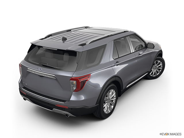 2023 Ford Explorer | Rear 3/4 angle view