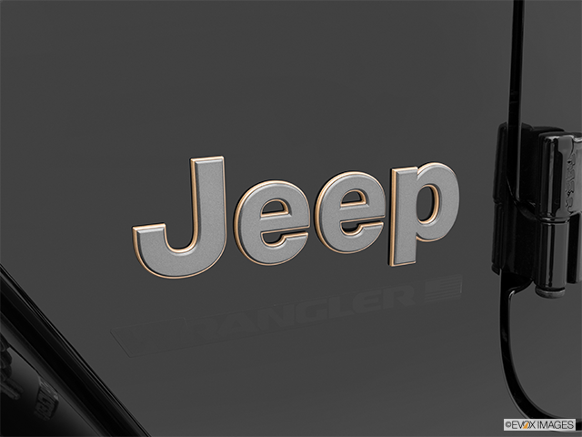 2023 Jeep Wrangler 4-Door | Rear manufacturer badge/emblem