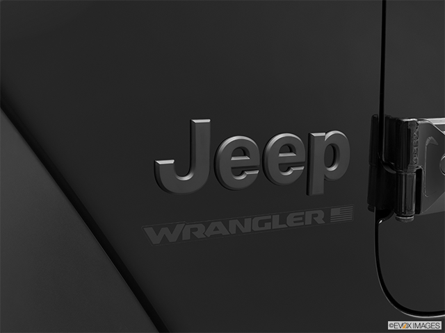 2023 Jeep Wrangler 2-Door | Rear manufacturer badge/emblem