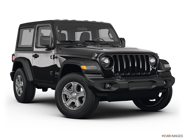 2023 Jeep Wrangler | Front passenger 3/4 w/ wheels turned