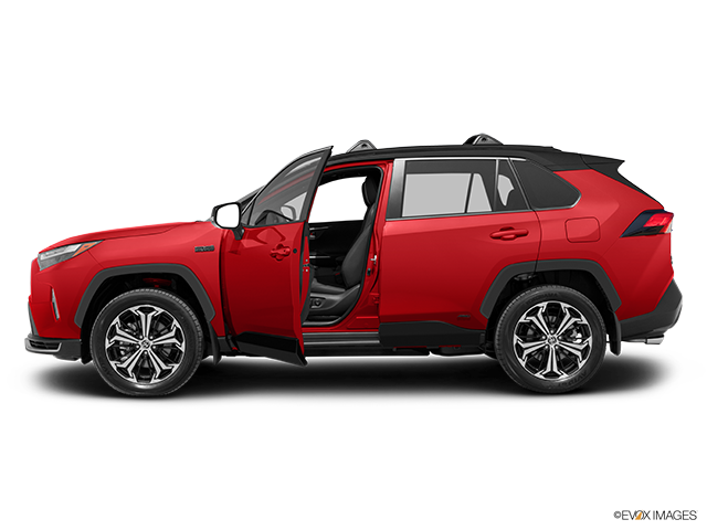 2023 Toyota RAV4 Prime | Driver's side profile with drivers side door open