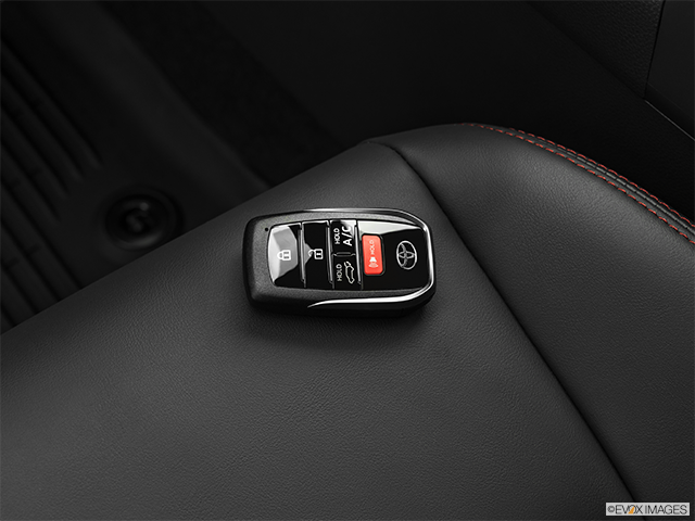 2023 Toyota RAV4 Prime | Key fob on driver’s seat