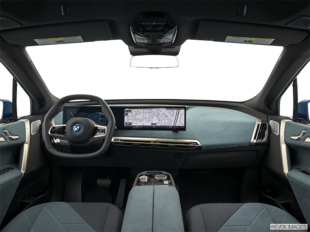 2023 BMW iX | Centered wide dash shot