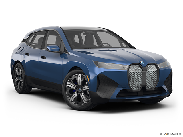 2023 BMW iX | Front passenger 3/4 w/ wheels turned