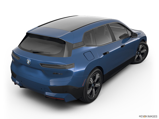 2023 BMW iX | Rear 3/4 angle view