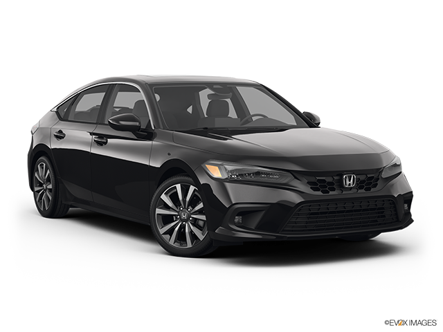 2023 Honda Civic Hatchback | Front passenger 3/4 w/ wheels turned