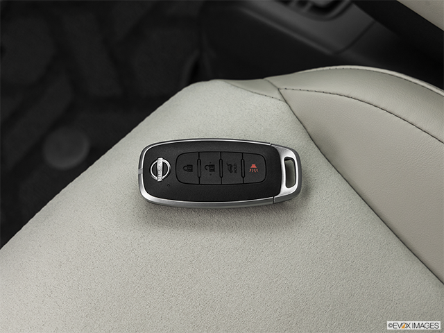2024 Nissan Ariya | Key fob on driver’s seat
