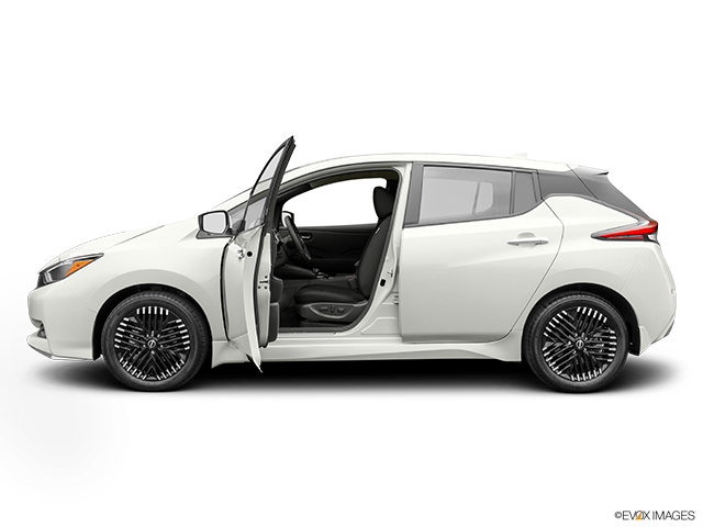 2023 Nissan LEAF | Driver's side profile with drivers side door open