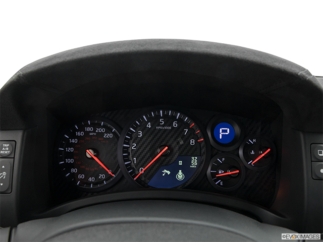 2024 Nissan GT-R | Speedometer/tachometer