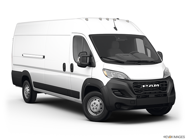 2023 Ram ProMaster Cargo Van | Front passenger 3/4 w/ wheels turned