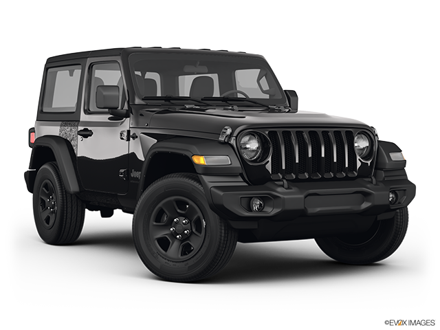 2023 Jeep Wrangler 2-Portes | Front passenger 3/4 w/ wheels turned