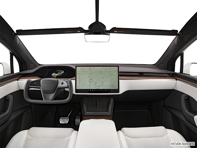 2024 Tesla Model X | Centered wide dash shot