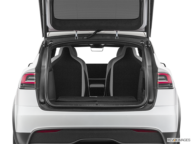 2024 Tesla Model X | Hatchback & SUV rear angle