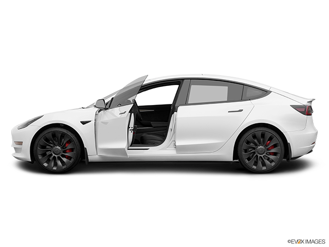 2023 Tesla Model 3 | Driver's side profile with drivers side door open
