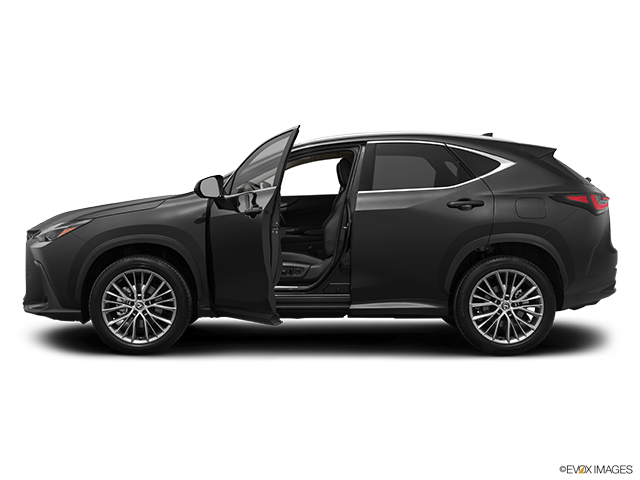 2025 Lexus NX 350 | Driver's side profile with drivers side door open