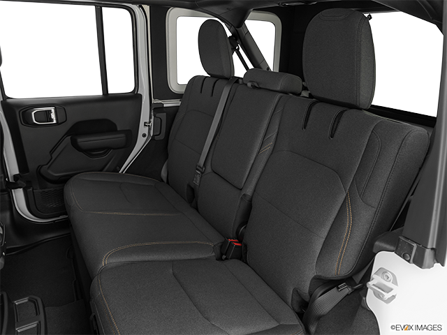 2024 Jeep Wrangler 4xe | Rear seats from Drivers Side