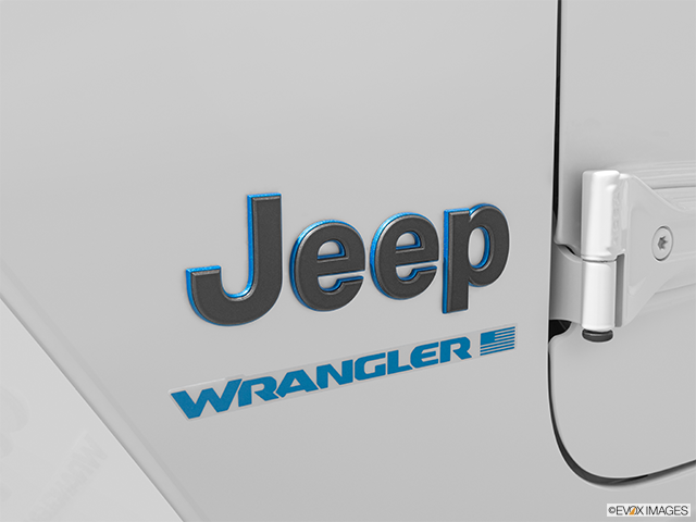 2024 Jeep Wrangler 4xe | Rear manufacturer badge/emblem