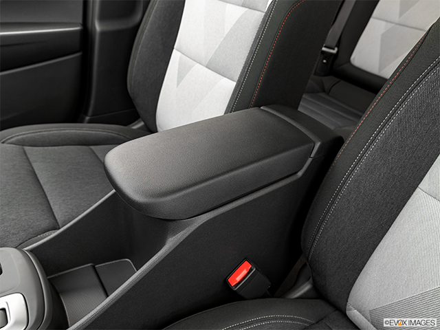 2024 Chevrolet Trax | Front center console with closed lid, from driver’s side looking down