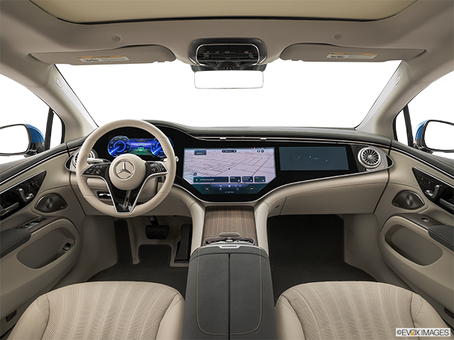 2024 Mercedes-Benz EQS | Centered wide dash shot