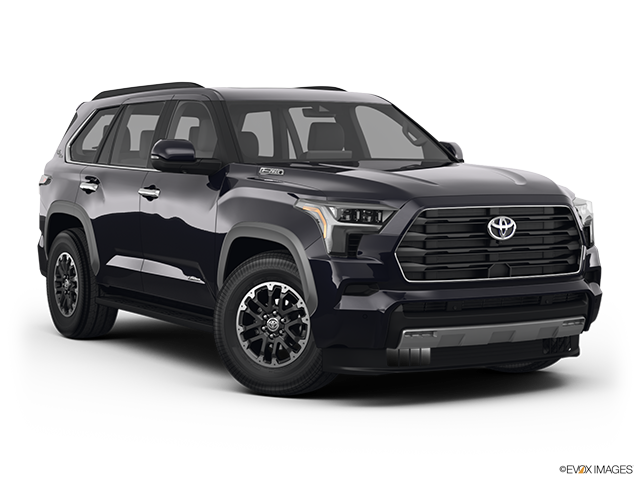 2023 Toyota Sequoia | Front passenger 3/4 w/ wheels turned